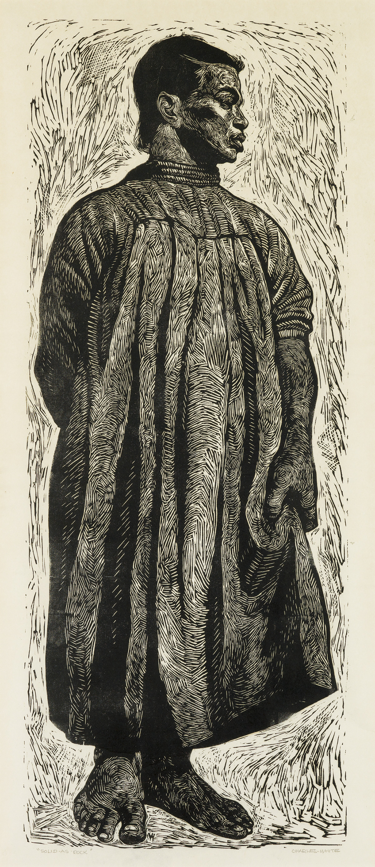 CHARLES WHITE (1918 - 1979) Solid as a Rock (My God is Rock).